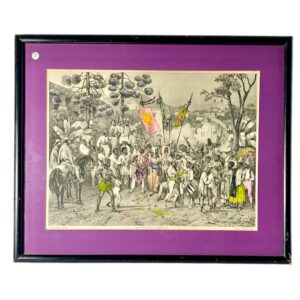 Fete De St. Rosalie Lithograph