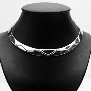 Silver Torque Collar
