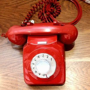 1960s Red telephone