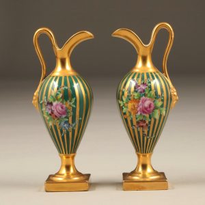 Pair Dresden Ewers
