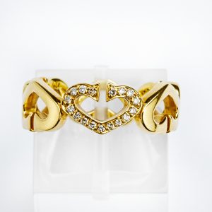 Cartier hearts ring