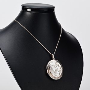 Antique silver locket