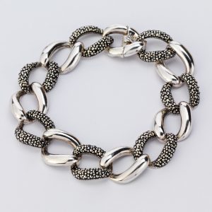 Solver marcasite bracelet