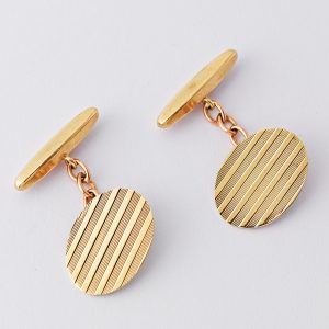 9 ct gold cufflinks