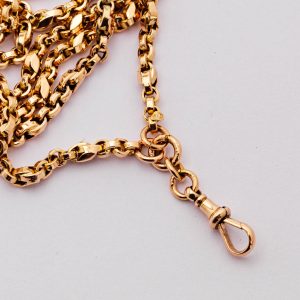 9ct Muff Chain