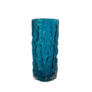 Whitefriars Peacock Blue Vase