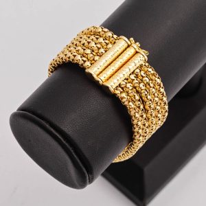 9 Carat 5 Strand Gold Bracelet