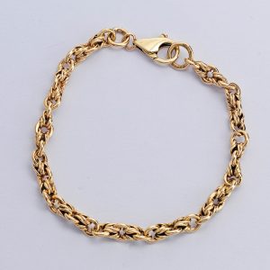 9 Carat Gold Rope Bracelet