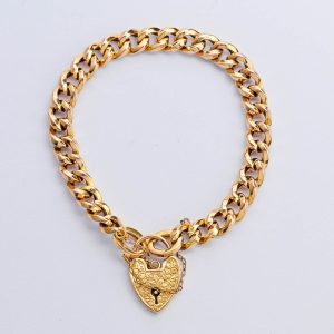 9 Carat Gold Curb Bracelet
