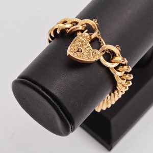 Antique Curb link Bracelet