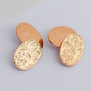 Antique Rose Gold Cufflinks