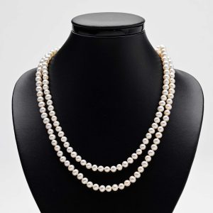 Double Row of Freshwater Pearls