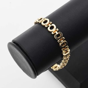 9ct Gold Open-Link Bracelet