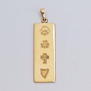 9 Carat Gold Irish Ingot