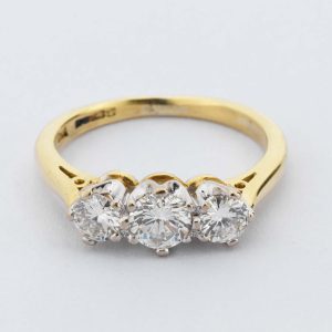 Diamond Trilogy Ring
