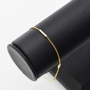 Gold Bar Anklet