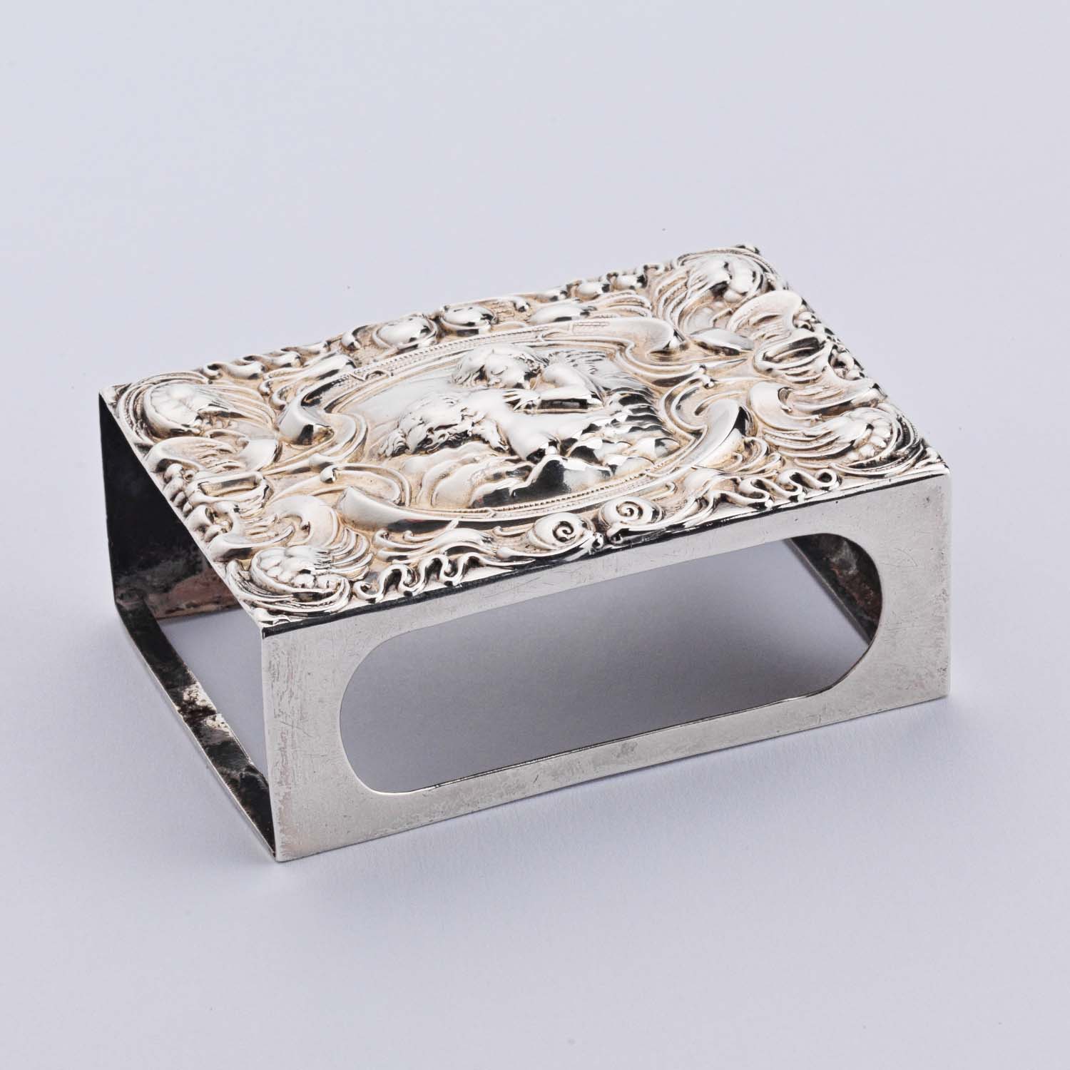 Antique Silver Matchbox Cover - Image 3