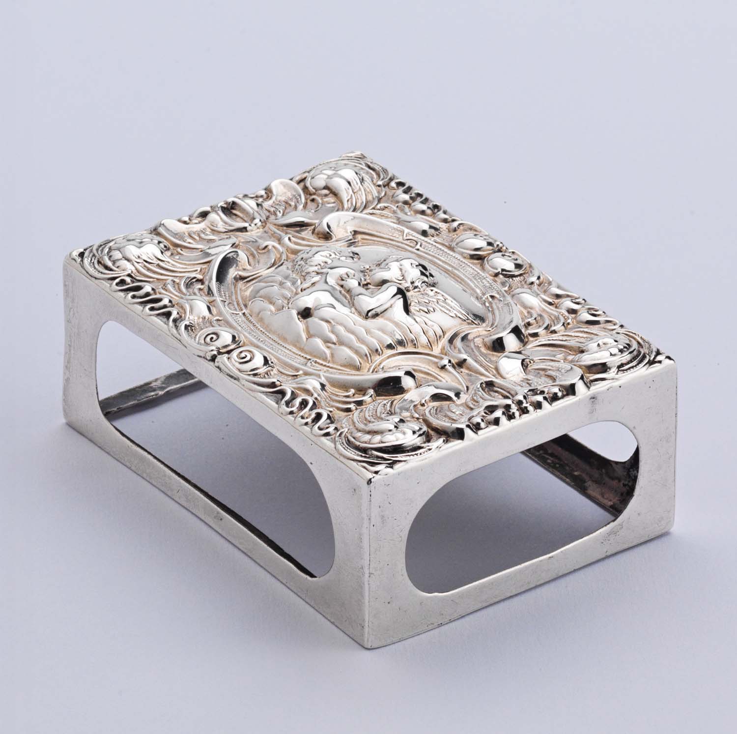 Antique Silver Matchbox Cover - Image 4