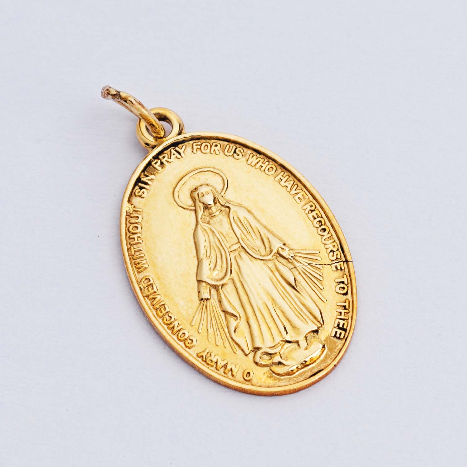 9 Carat Gold Miraculous Medal - Image 2