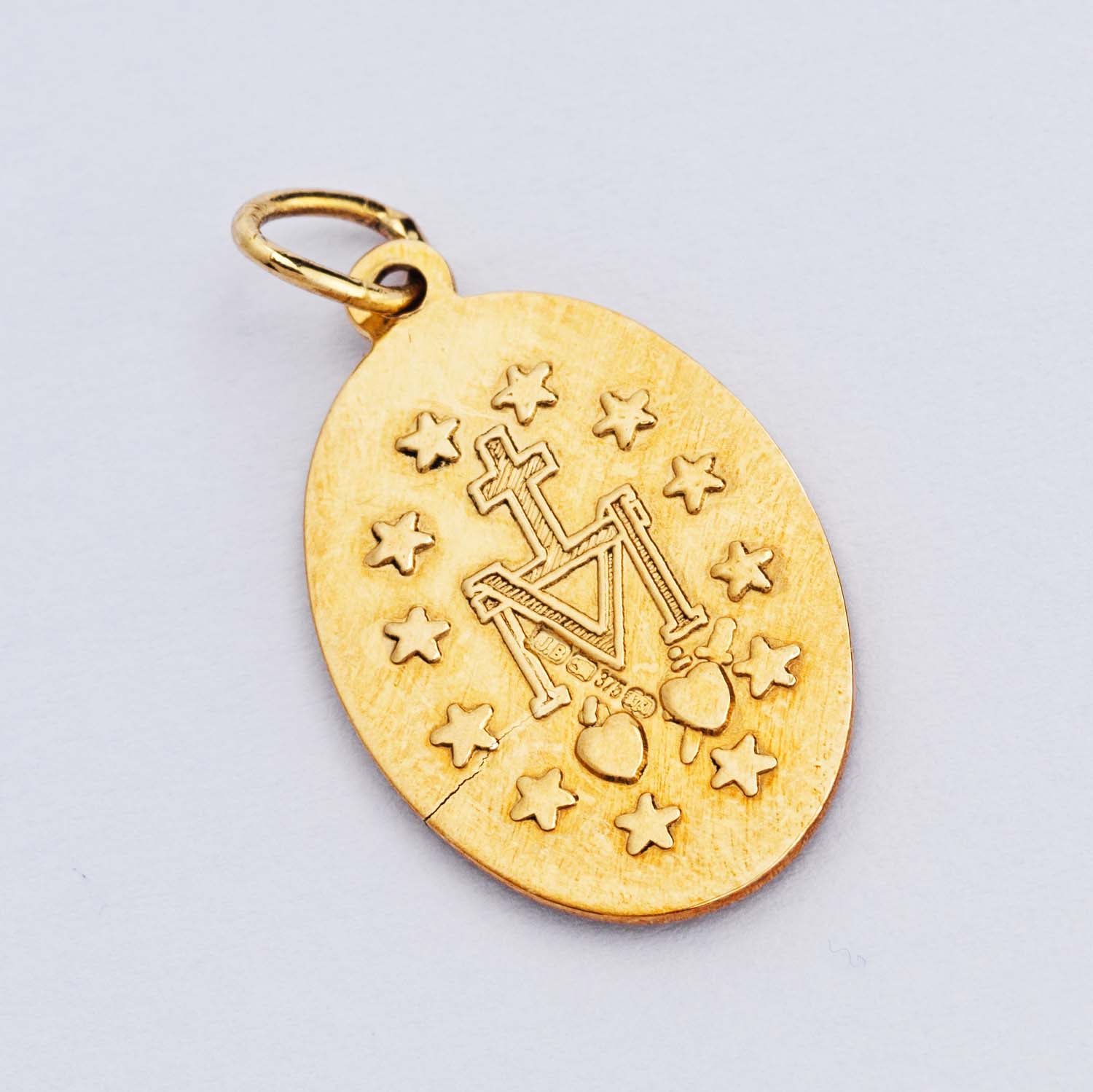 9 Carat Gold Miraculous Medal - Image 3