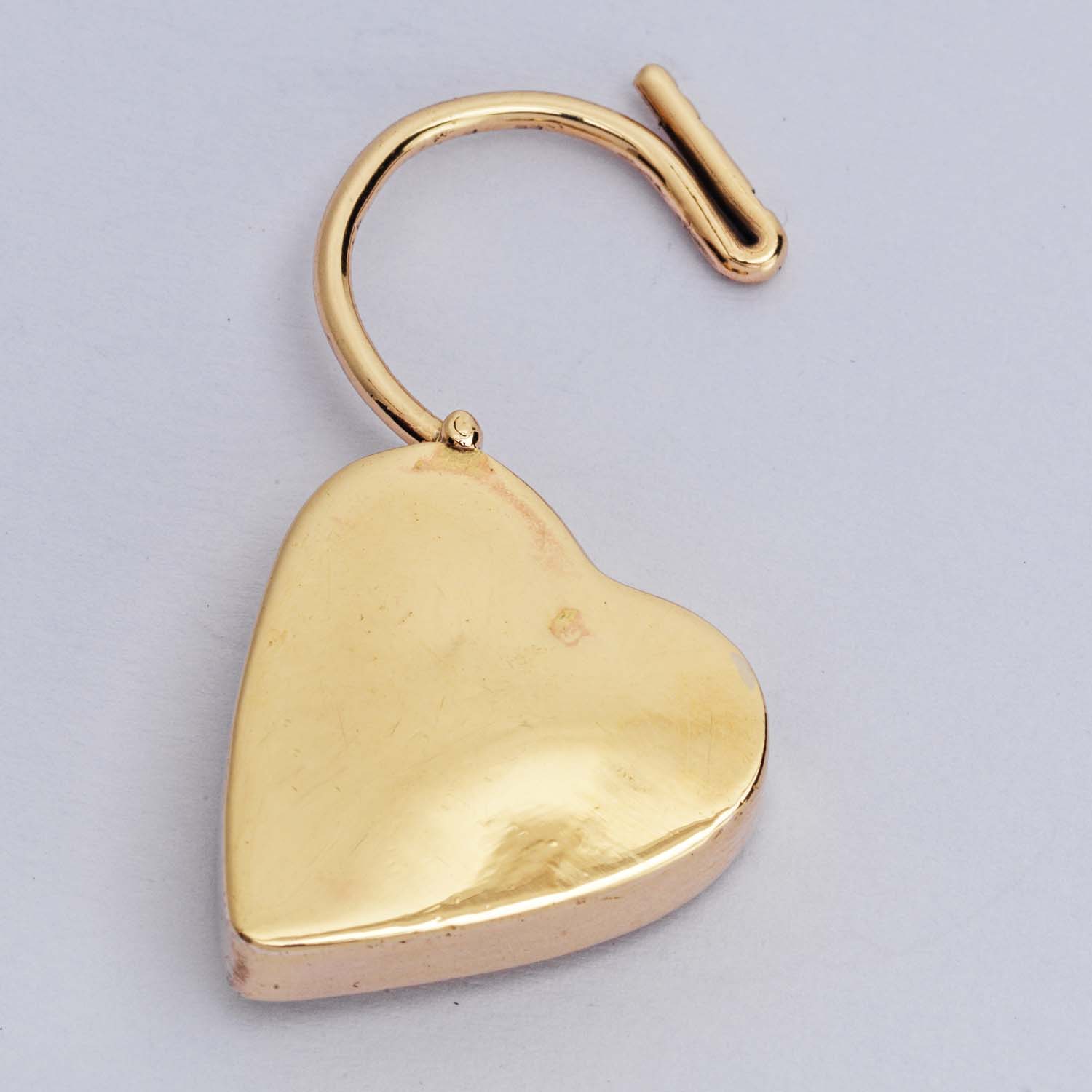 Large 9 Carat Gold Padlock - Image 2