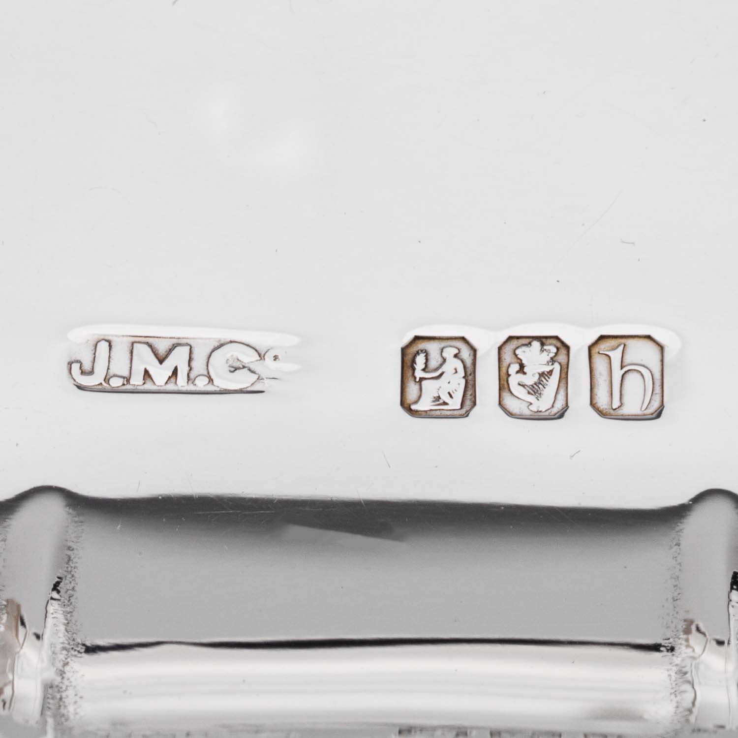 Irish Silver Four-Legged Tray - Image 6