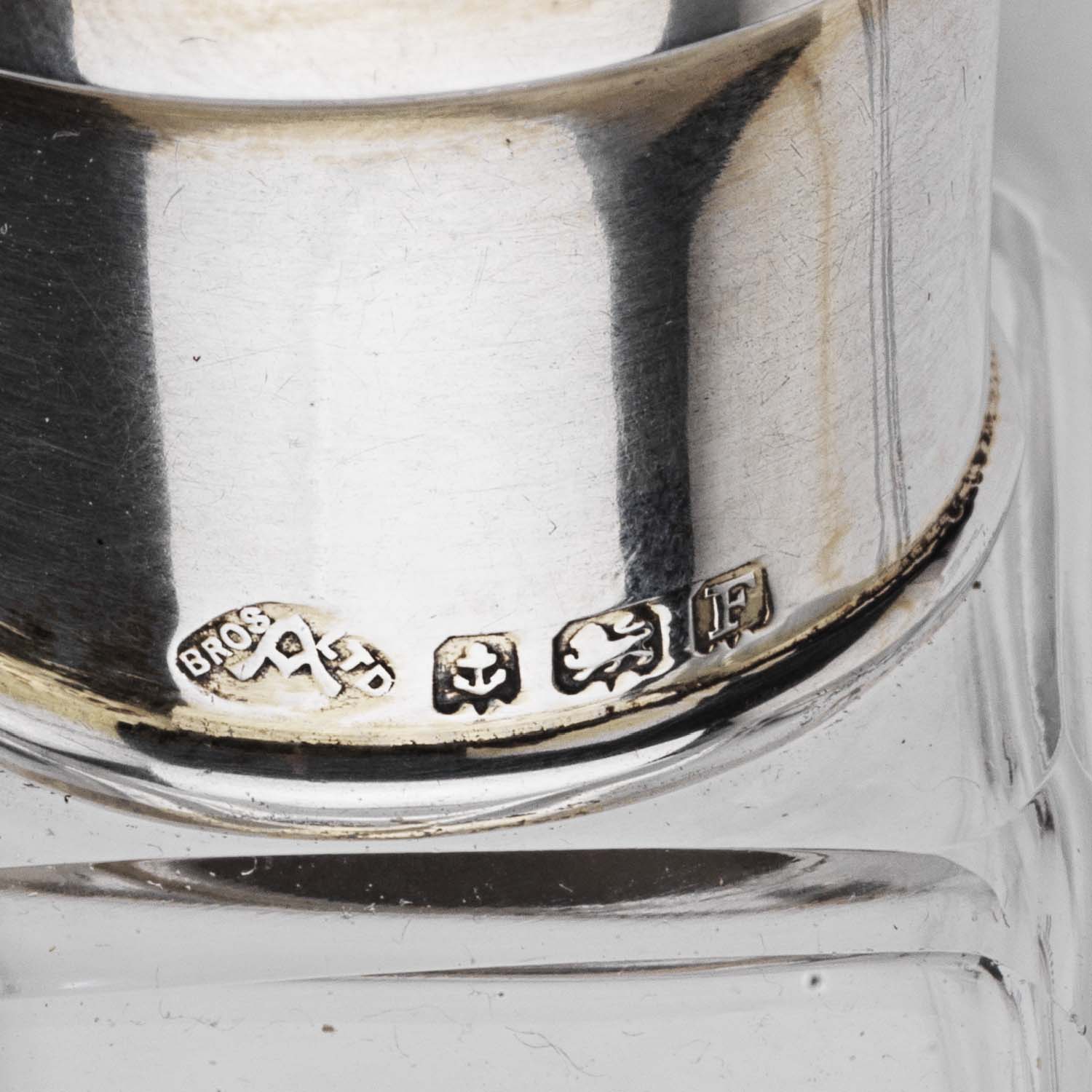 Antique Silver & Enamel Travelling Scent Bottles - Image 8