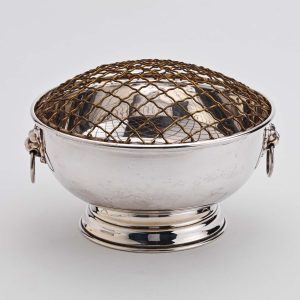 Silver Rose Bowl