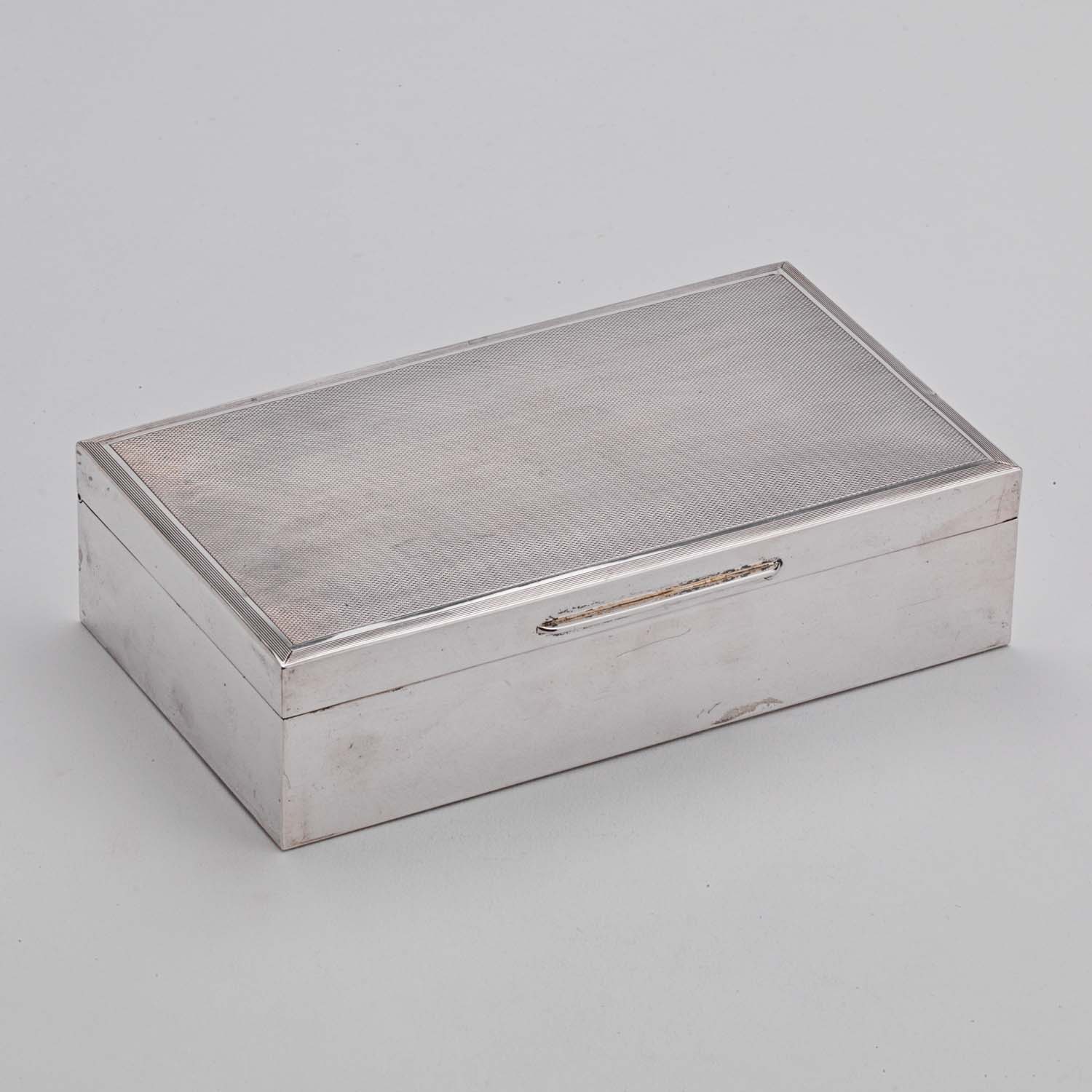 Vintage Silver Table Box