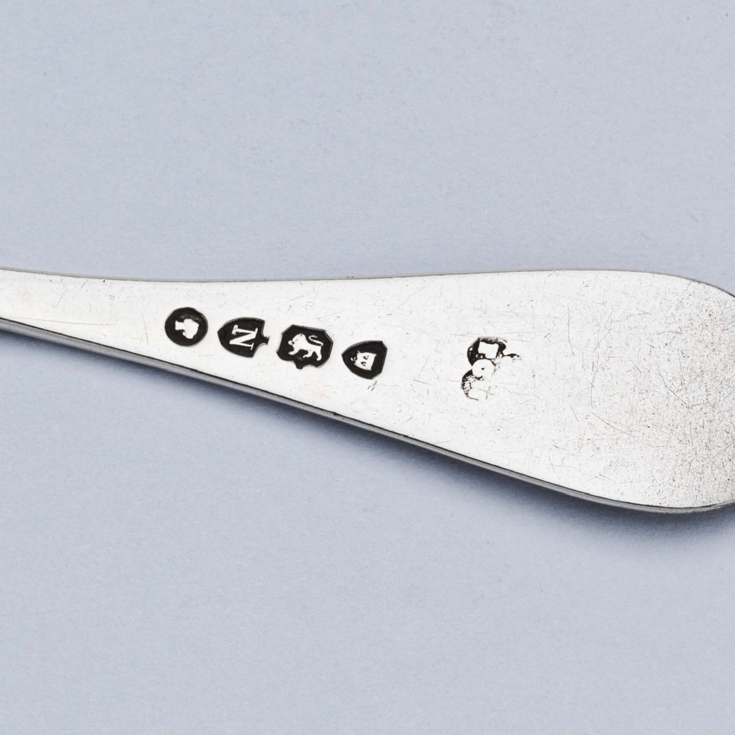 Victorian Silver Spoon & Tongs Set - Image 7