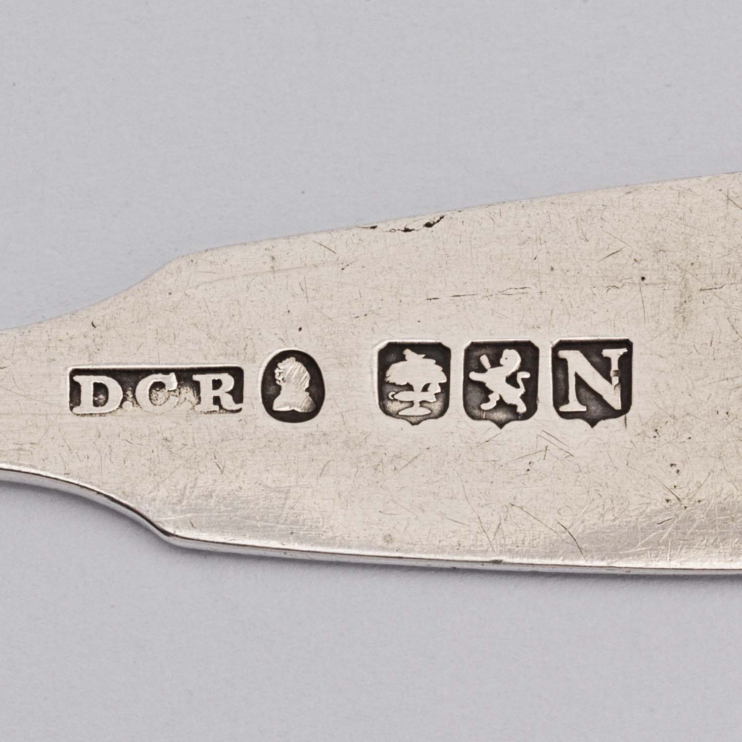 Set of Six Silver Spoons - Image 5