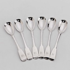 Set of Irish Silver Spoons