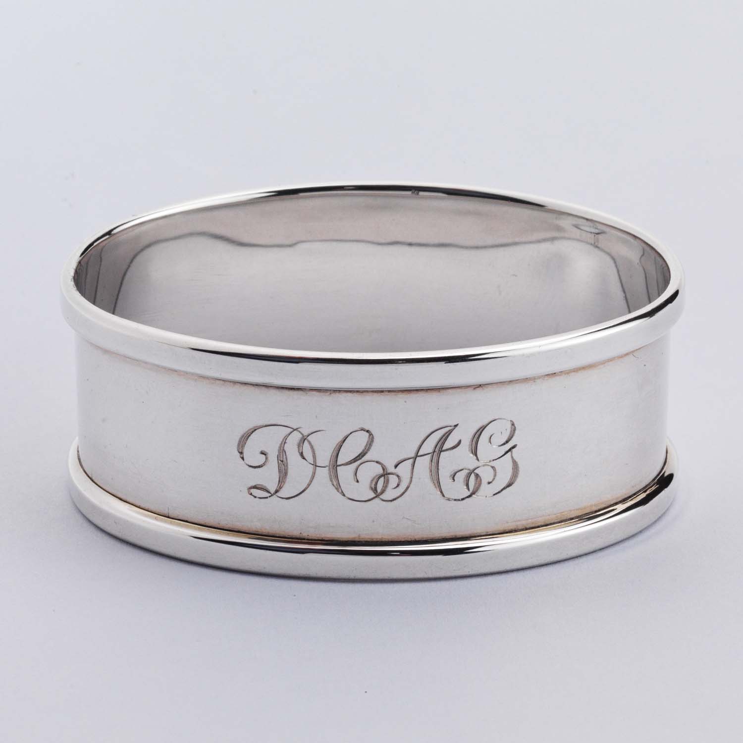 Vintage Silver Engraved Napkin Ring