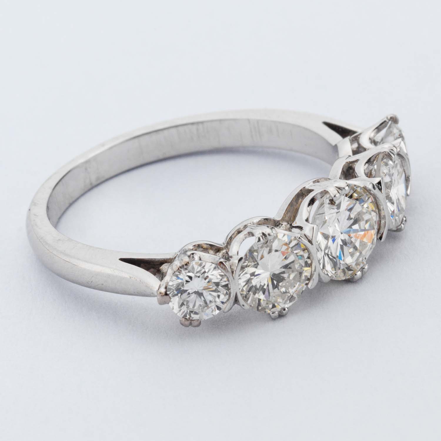 Five Stone Diamond Eternity Ring - Image 6